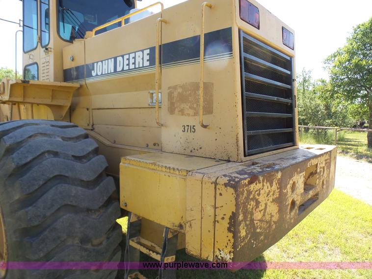 image for item L1537 1996 John Deere 744E wheel loader