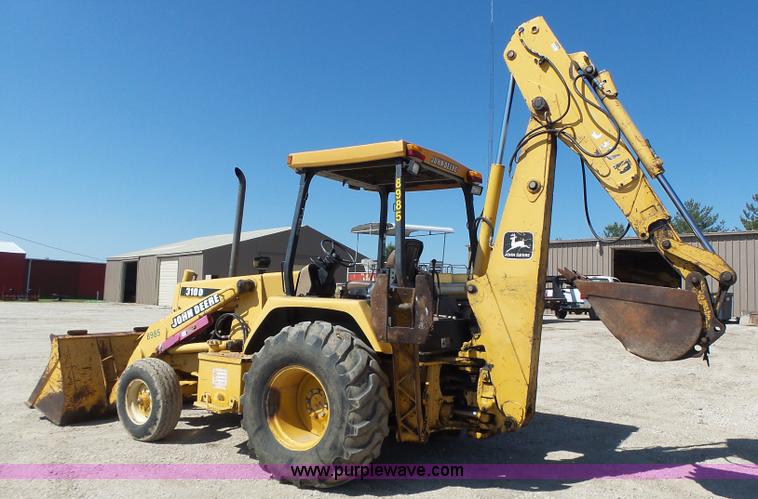image for item L6082 1996 John Deere 310D backhoe