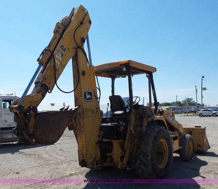 image for item L6082 1996 John Deere 310D backhoe