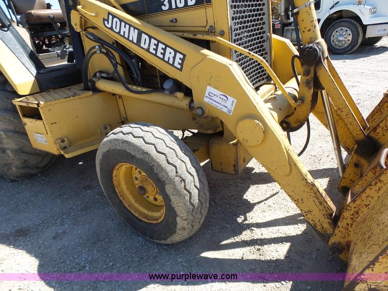 image for item L6082 1996 John Deere 310D backhoe