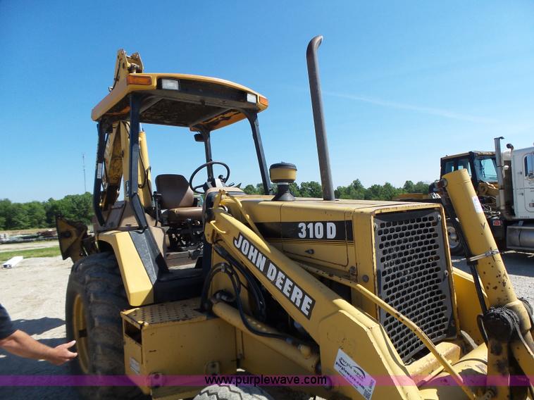 image for item L6082 1996 John Deere 310D backhoe