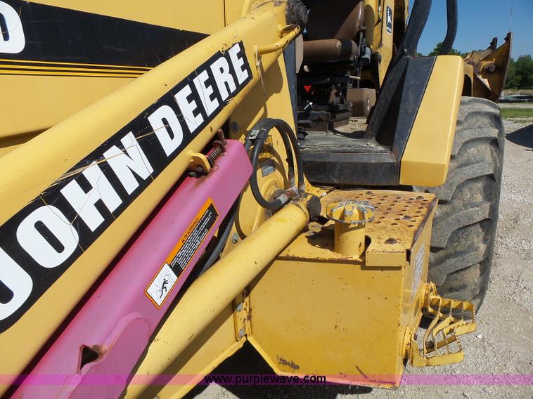image for item L6082 1996 John Deere 310D backhoe