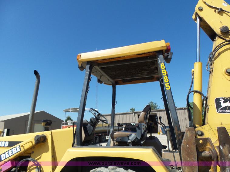 image for item L6082 1996 John Deere 310D backhoe