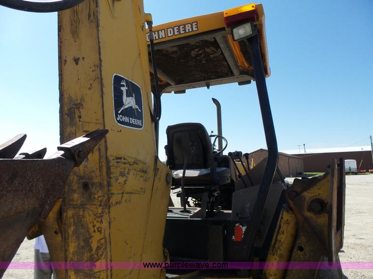 image for item L6082 1996 John Deere 310D backhoe