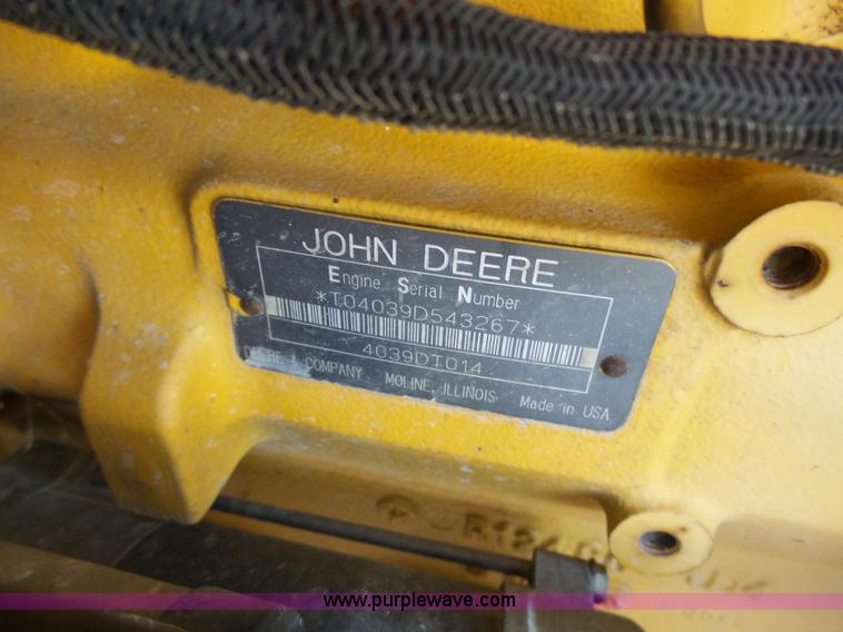 image for item L6082 1996 John Deere 310D backhoe