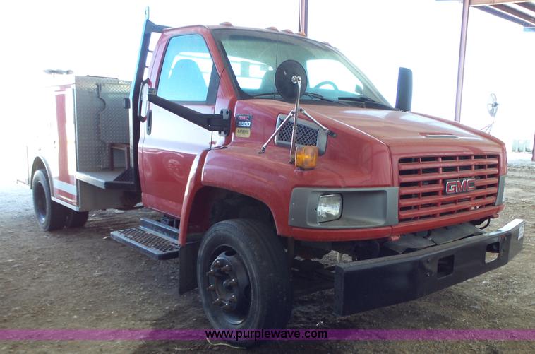 image for item L6351 2003 GMC 5500 service truck