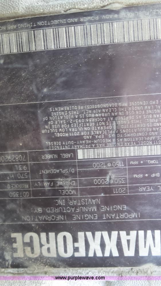 image for item L7004 2012 International Work Star 7500 dump truck