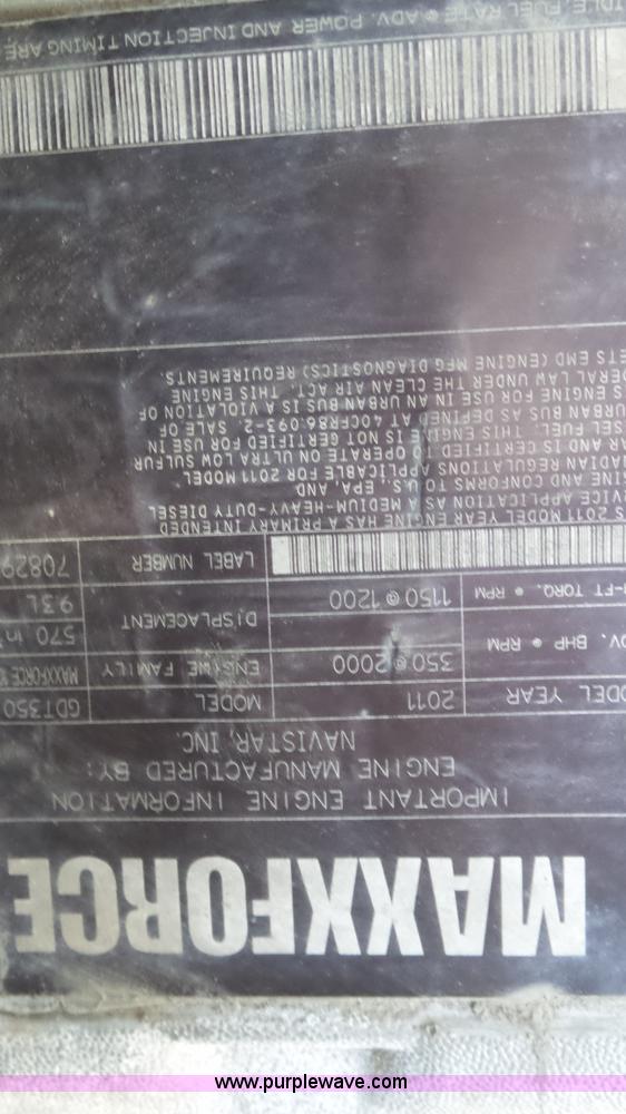 image for item L7004 2012 International Work Star 7500 dump truck