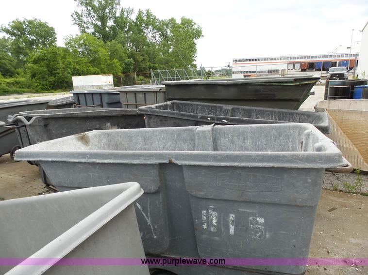 image for item BR9178 Approximately 43 trash/debris carts/cans