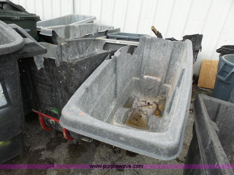 image for item BR9178 Approximately 43 trash/debris carts/cans