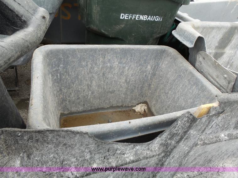 image for item BR9178 Approximately 43 trash/debris carts/cans