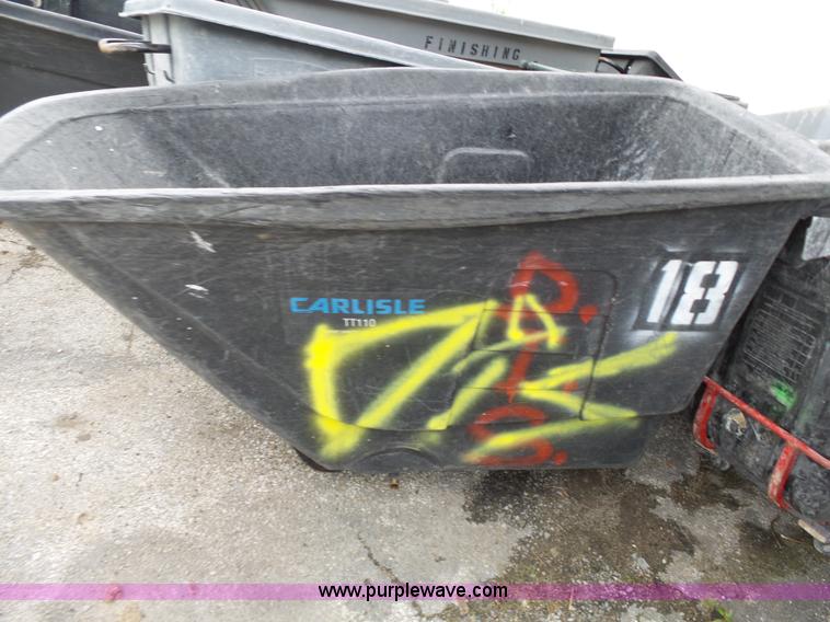 image for item BR9178 Approximately 43 trash/debris carts/cans