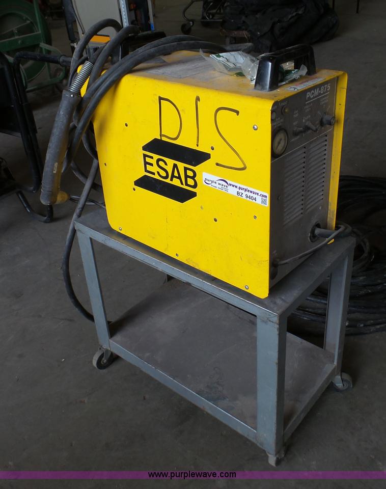 image for item BZ9404 ESAA PCM-875 plasma cutter