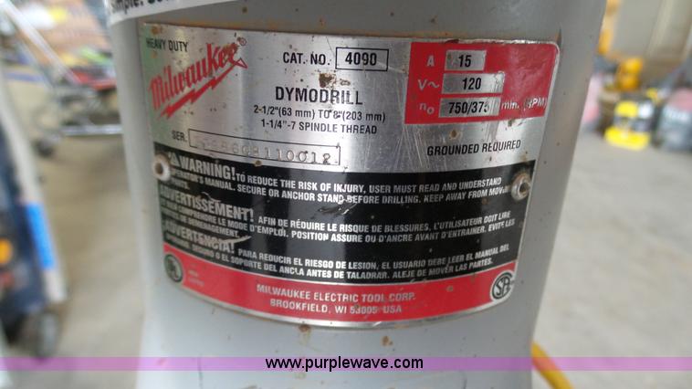 image for item BZ9405 Milwaukee core drill