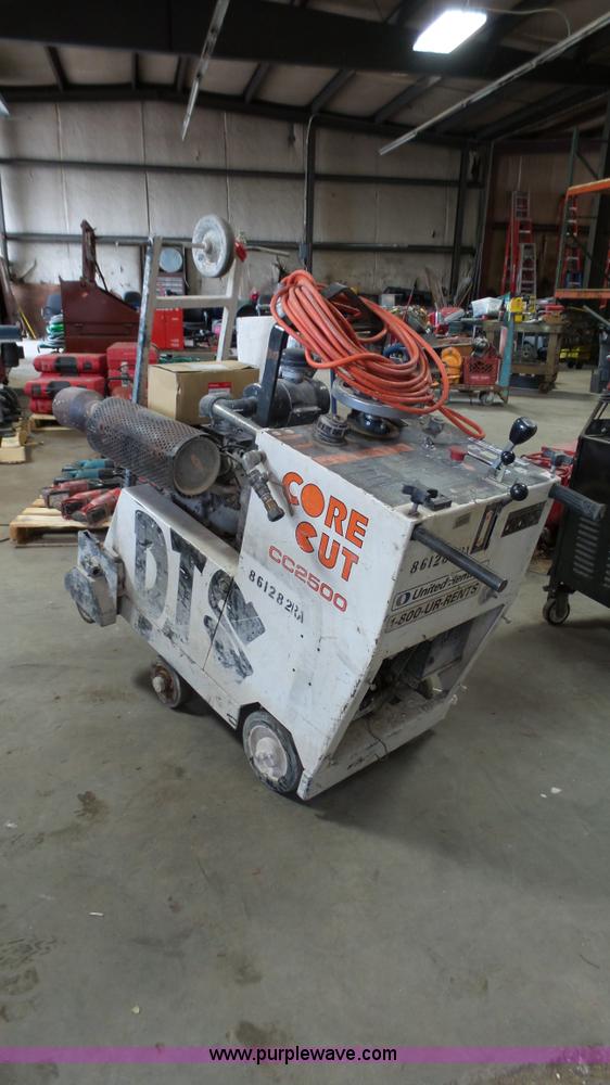 image for item BZ9406 Core Cut CC2500 concrete saw