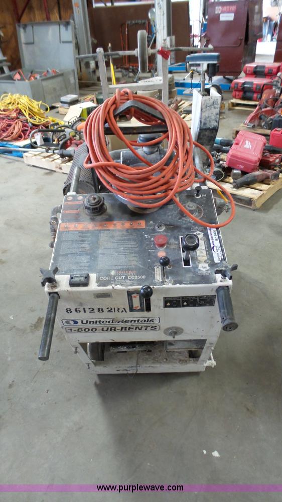 image for item BZ9406 Core Cut CC2500 concrete saw