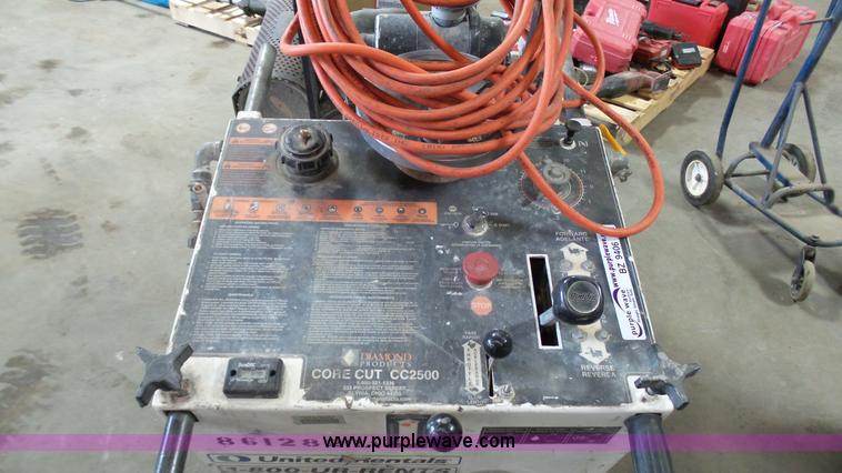 image for item BZ9406 Core Cut CC2500 concrete saw