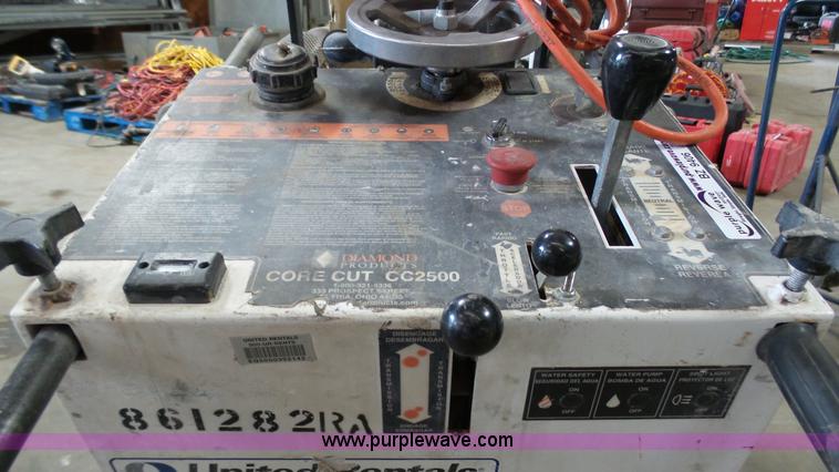 image for item BZ9406 Core Cut CC2500 concrete saw