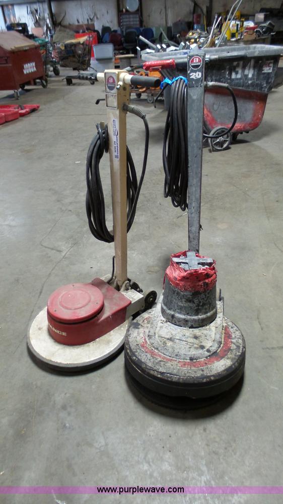 (2) Advance floor buffers in Kansas City, MO Item BZ9436 sold