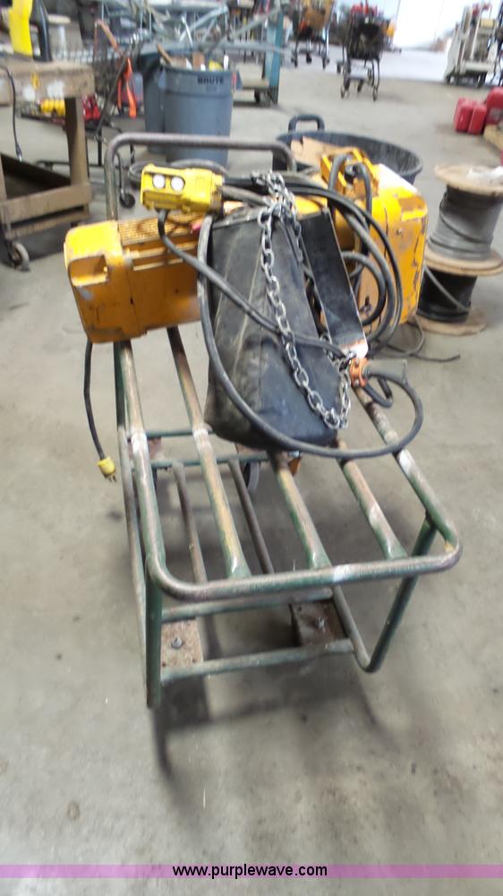image for item BZ9449 Harrington electric hoist