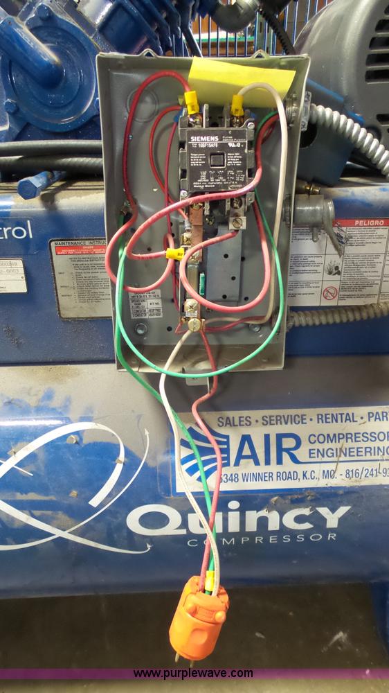 image for item BZ9450 2006 Quincy air compressor