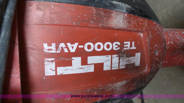 image for item K4067 Hilti TE3000-AVR jack hammer