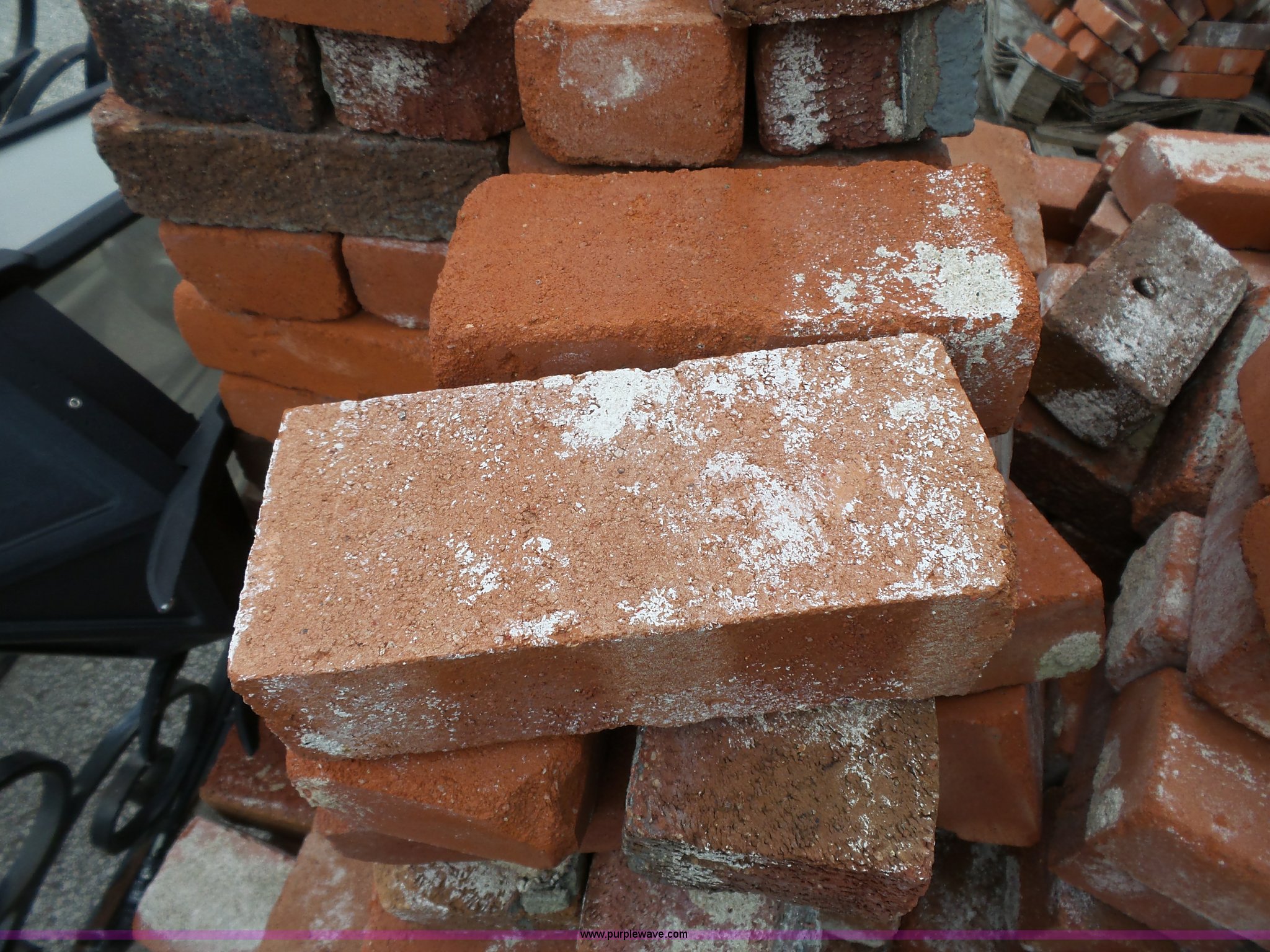 Approximately 300 sidewalk bricks in Kansas City, MO Item BR9176 sold Purple Wave