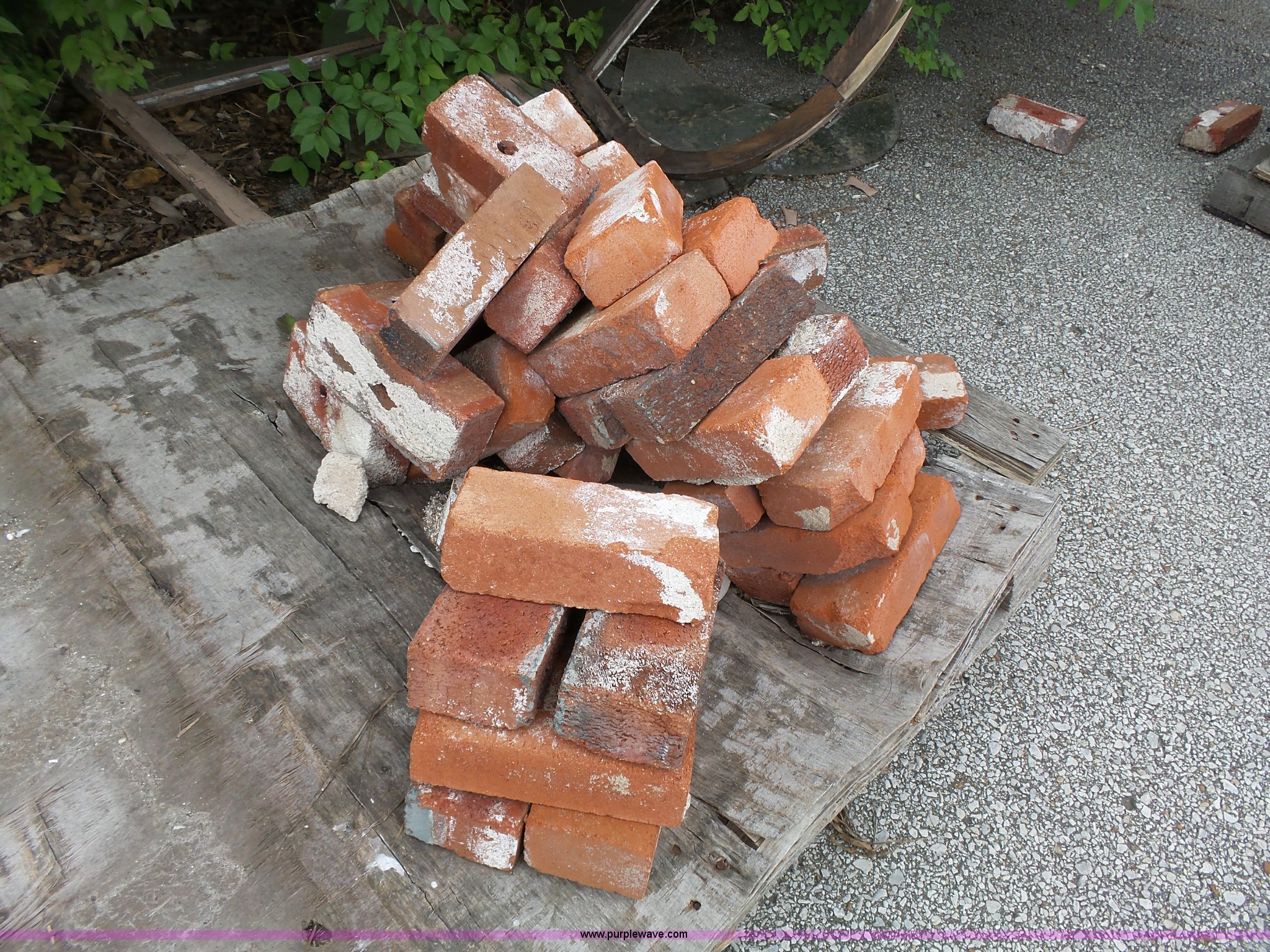 Approximately 300 sidewalk bricks in Kansas City, MO Item BR9176 sold Purple Wave