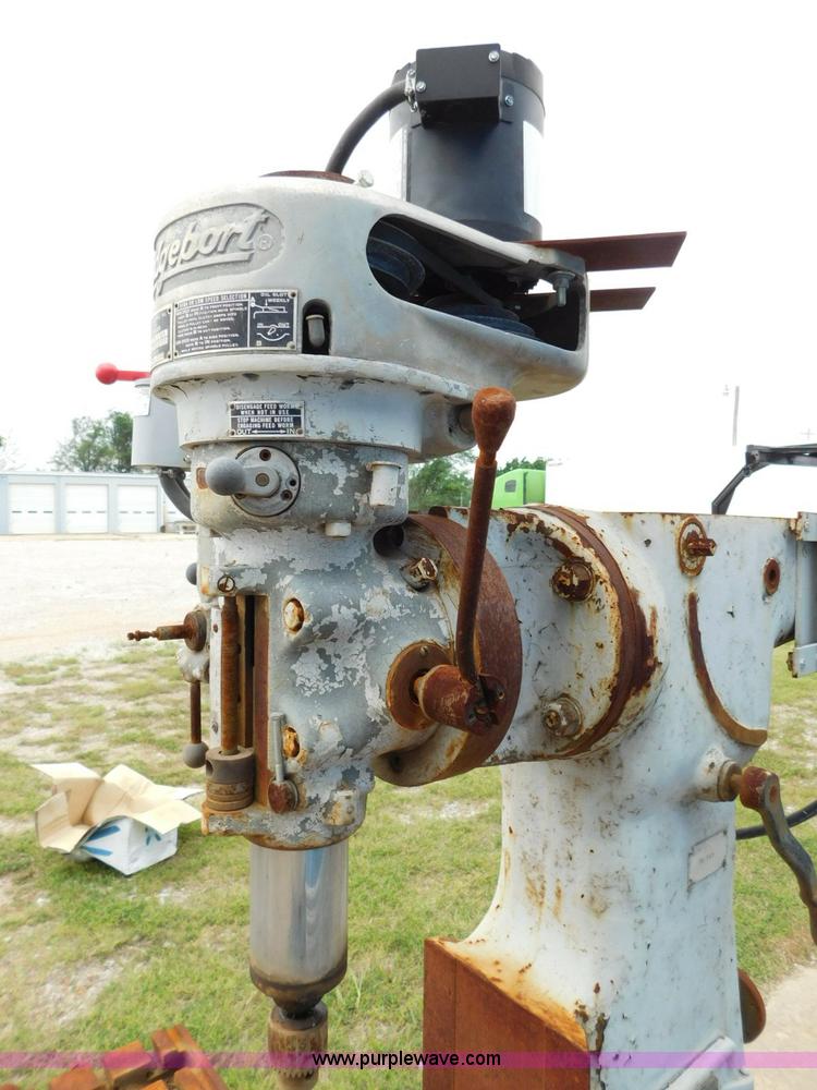 image for item AQ9643 Bridgeport drill press