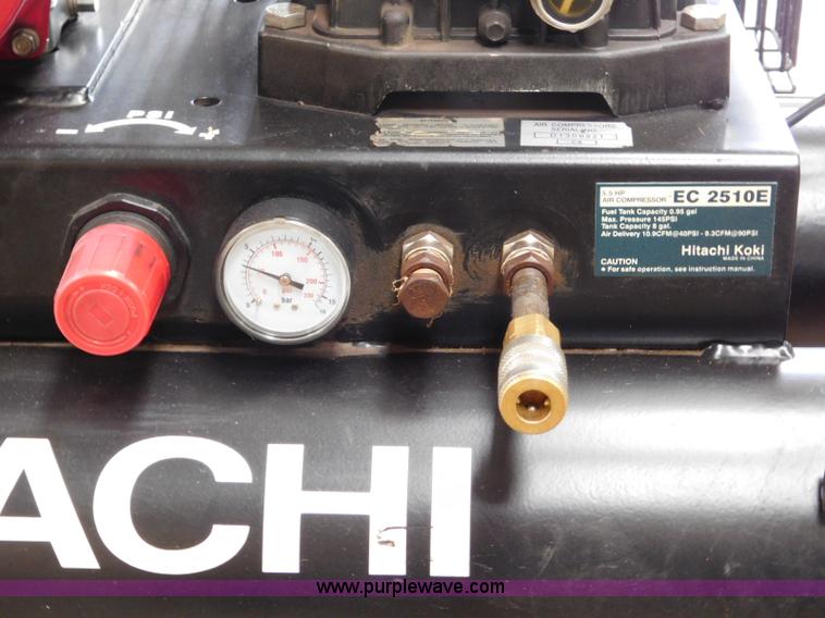 image for item AQ9650 Hitachi EC-2510 air compressor