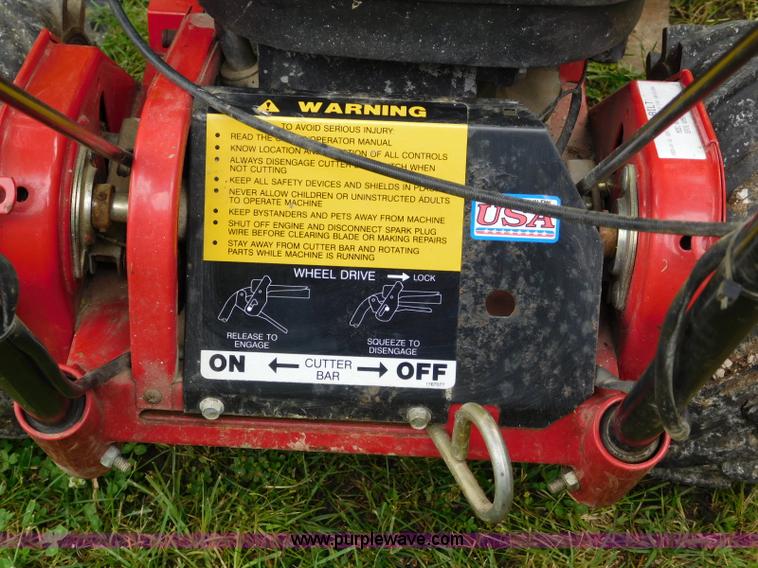 image for item AQ9652 Troy-Bilt 34044 sickle bar mower