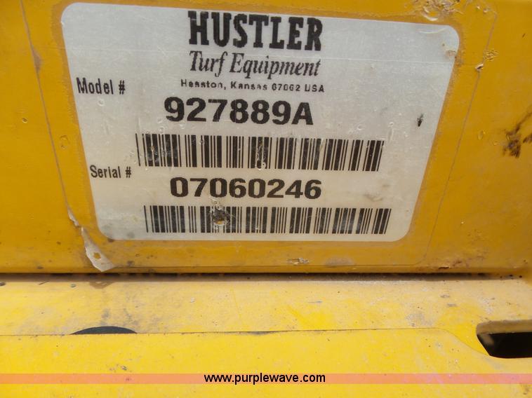 image for item AR9306 Hustler Super Z ZTR lawn mower