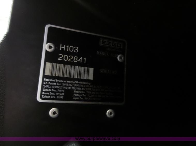 image for item BR9166 2003 Ez-go golf cart