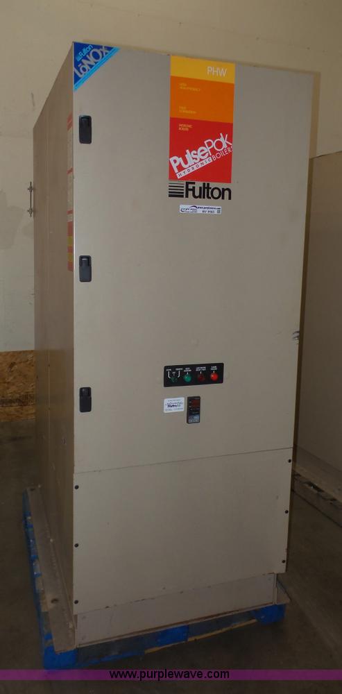2004 Fulton PHW-2000 pulse combustion hydronic heating boiler in Olathe, KS  | Item BV9565 sold | Purple Wave