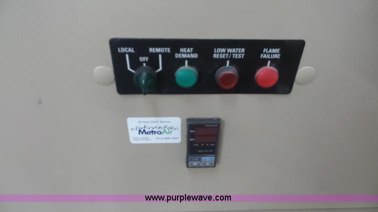 image for item BV9567 2004 Fulton PHW-2000 pulse combustion hydronic heating boiler