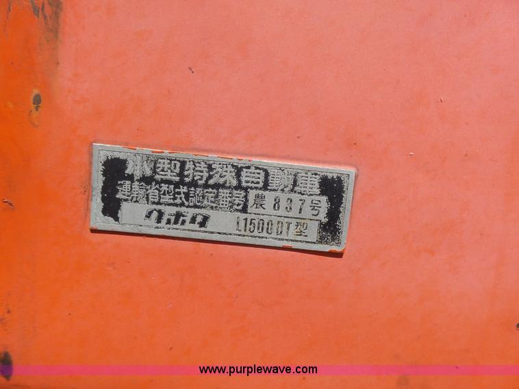 image for item BY9257 Kubota L1500DT tractor