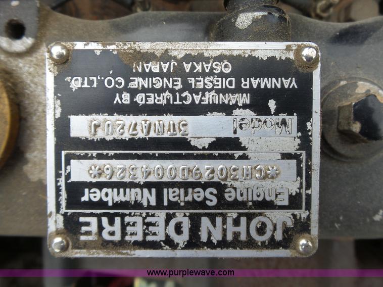 image for item BZ9554 John Deere F935 lawn mower