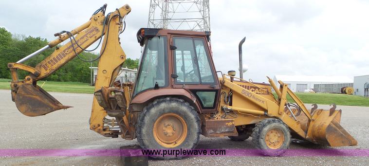 image for item CD9942 1994 Case 580 Super K backhoe