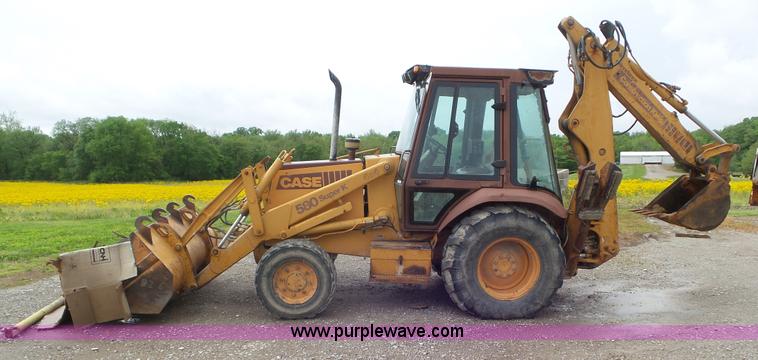 image for item CD9942 1994 Case 580 Super K backhoe