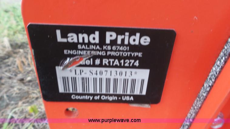 image for item CD9950 Land Pride RTA1274 tiller
