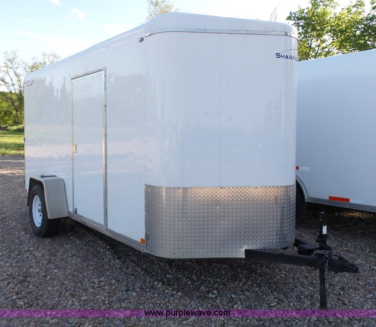 image for item J4112 2011 Sharp enclosed cargo trailer