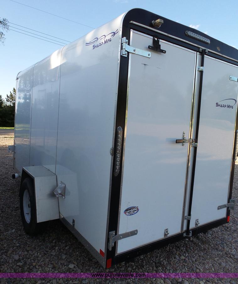 image for item J4112 2011 Sharp enclosed cargo trailer