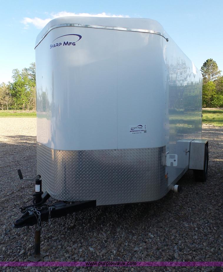 image for item J4112 2011 Sharp enclosed cargo trailer