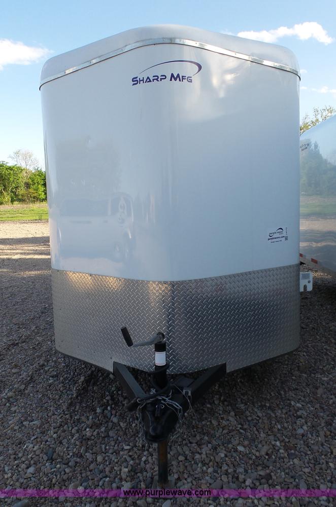 image for item J4112 2011 Sharp enclosed cargo trailer