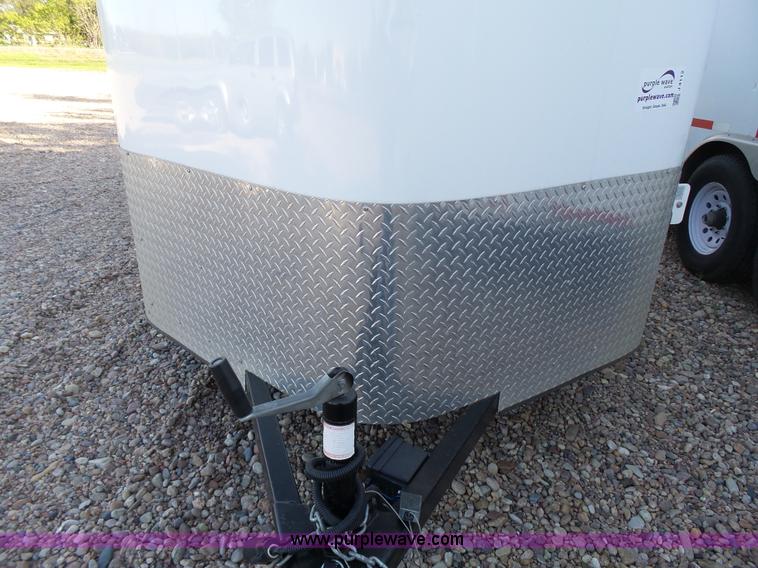 image for item J4112 2011 Sharp enclosed cargo trailer