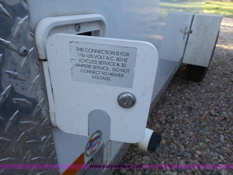 image for item J4112 2011 Sharp enclosed cargo trailer