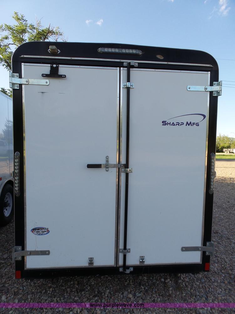 image for item J4112 2011 Sharp enclosed cargo trailer