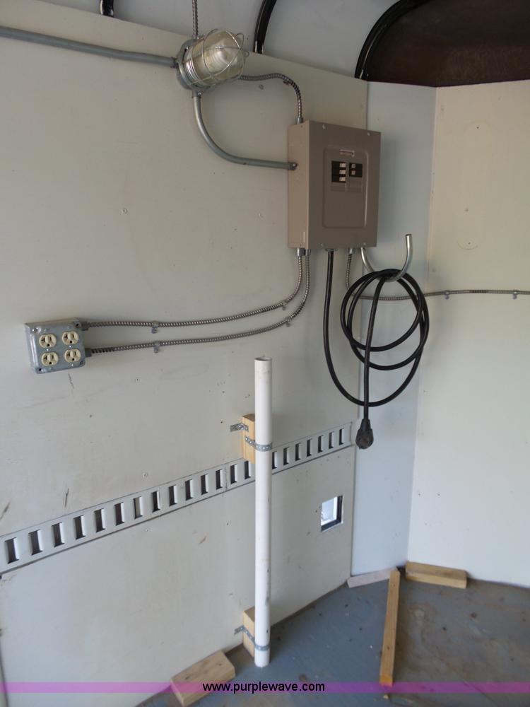 image for item J4112 2011 Sharp enclosed cargo trailer