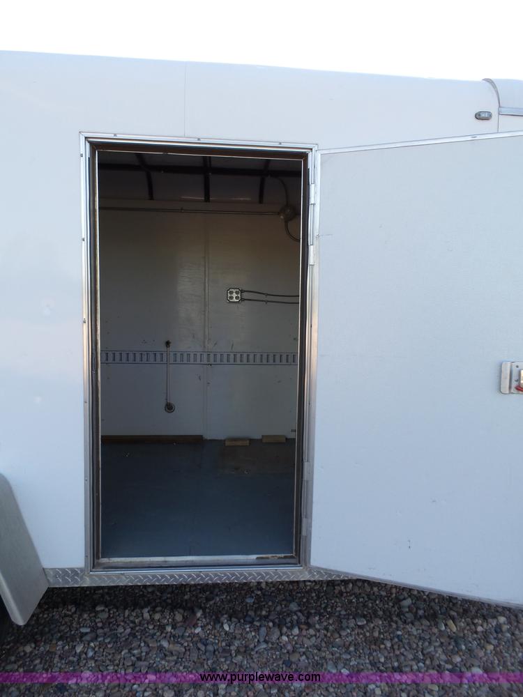 image for item J4112 2011 Sharp enclosed cargo trailer