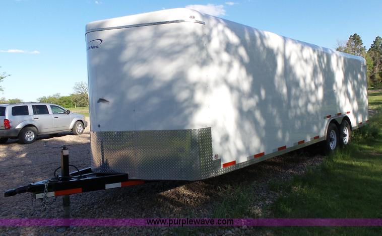 image for item J4113 2010 Sharp enclosed cargo trailer